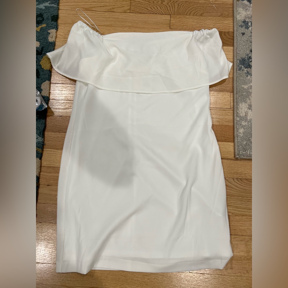 White Off the Shoulder Dress